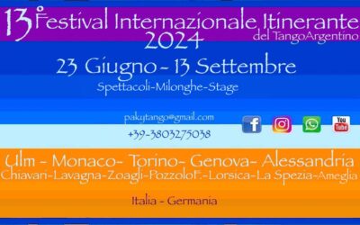 13° Festival Internazionale Itinerante del Tango Argentino